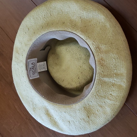 Beat up and weathered straw farmer hats 2 for 1 - Picture 4 of 10